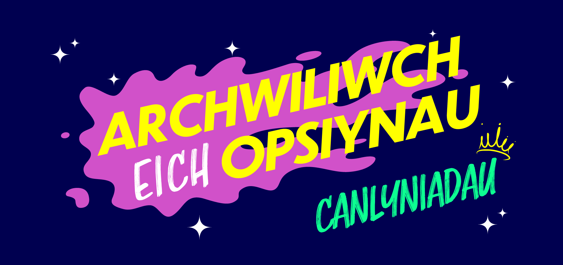 Archwilio eich opsiynau #canlyniadau